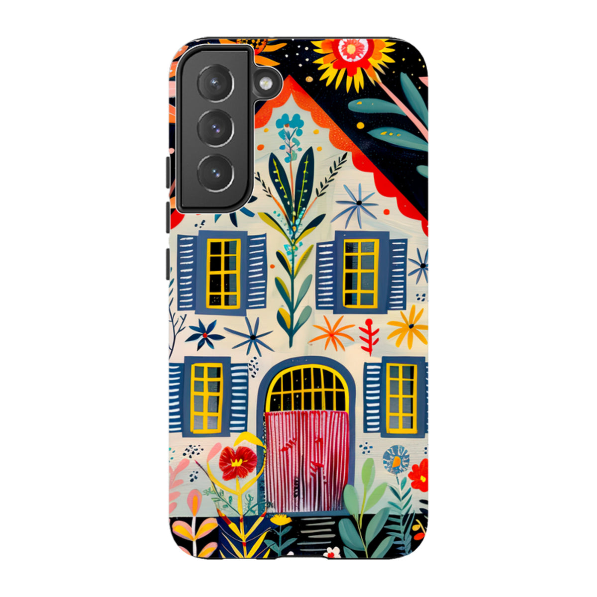 Samsung Tough Case - Folk Art House X