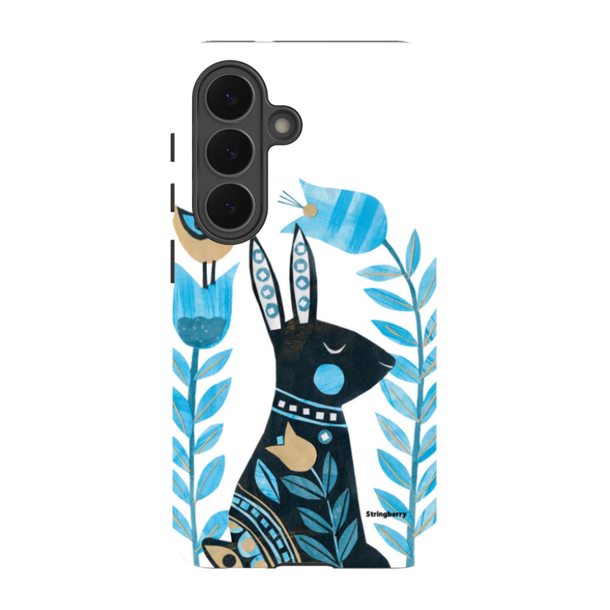 Samsung Tough Case - Folk Rabbit By Tracey English