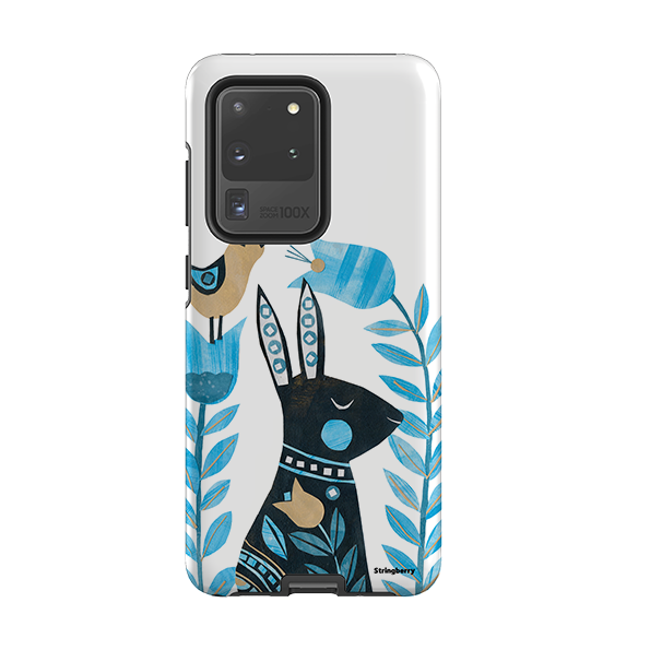 Samsung Tough Case - Folk Rabbit By Tracey English