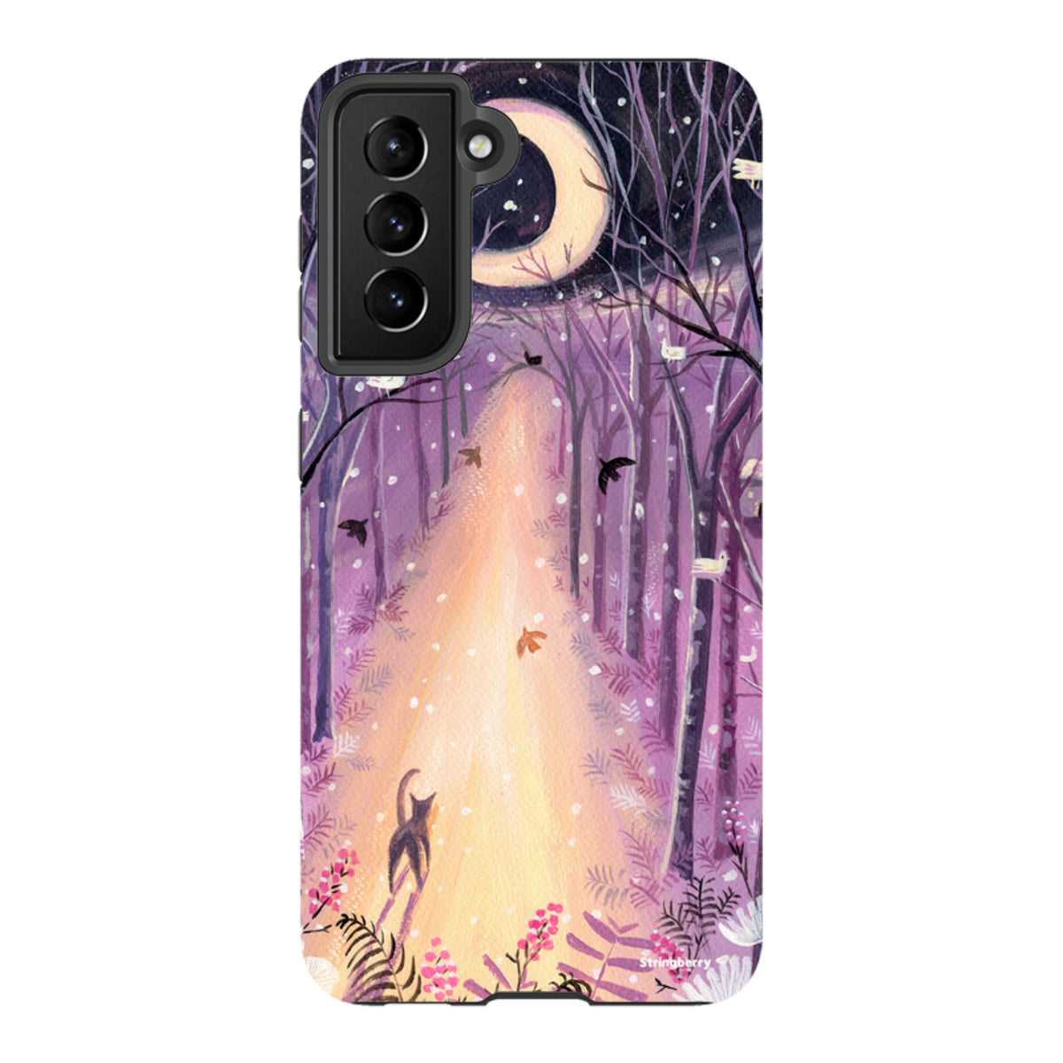 Samsung Tough Case - Forest Cat By Mary Stubberfield