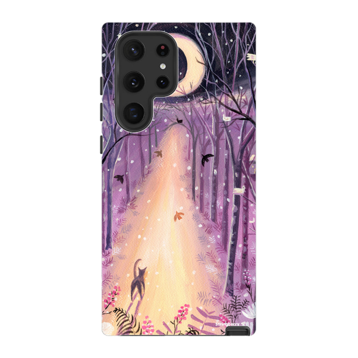 Samsung Tough Case - Forest Cat By Mary Stubberfield