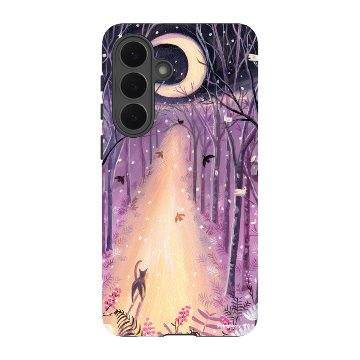 Samsung Tough Case - Forest Cat By Mary Stubberfield