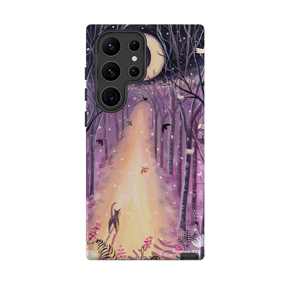 Samsung Tough Case - Forest Cat By Mary Stubberfield
