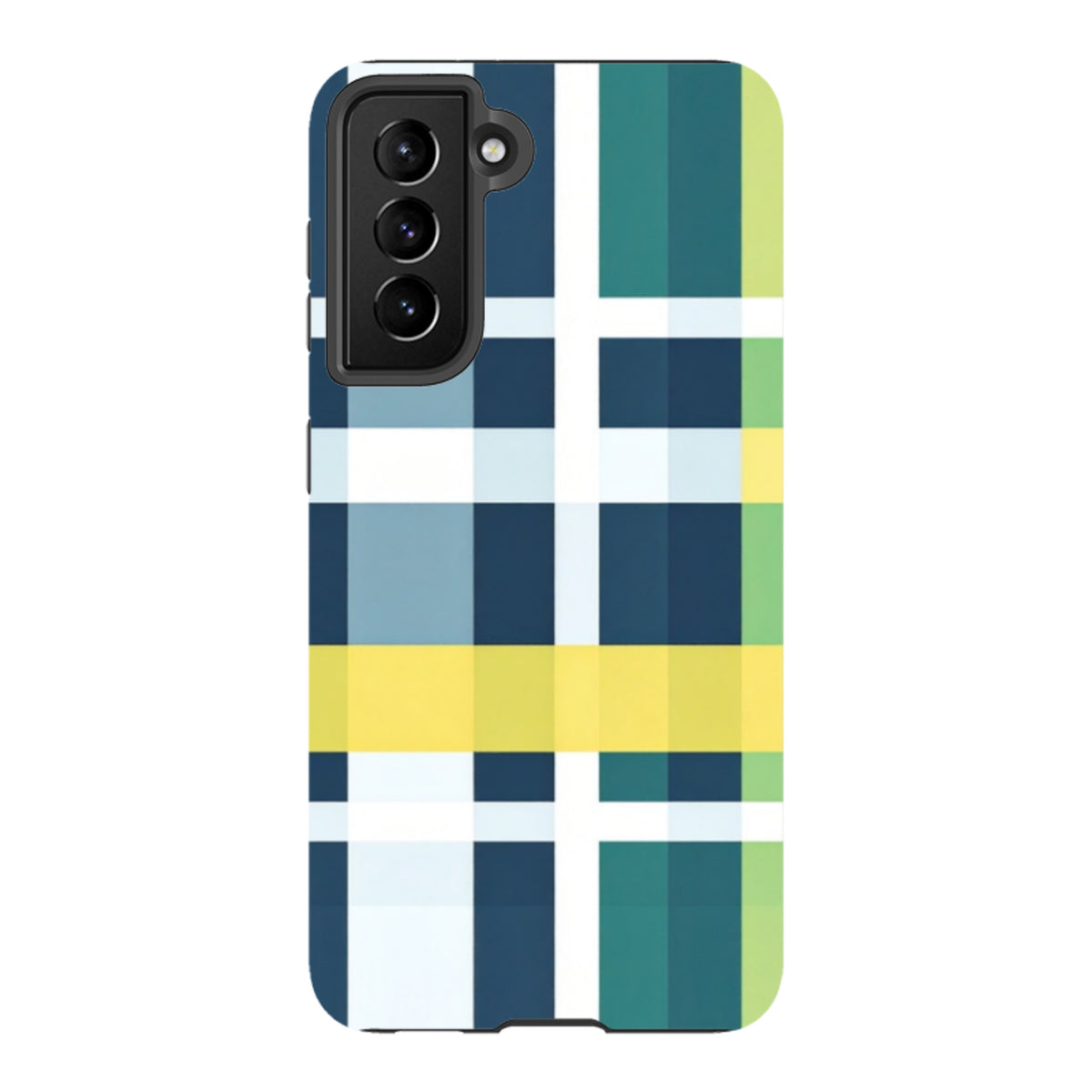 Samsung Tough Case -Forest Gingham
