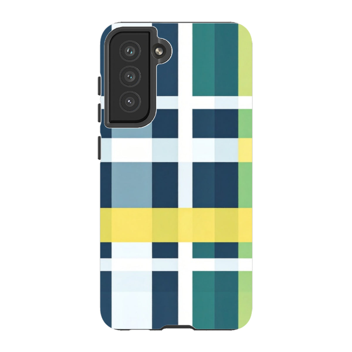 Samsung Tough Case -Forest Gingham