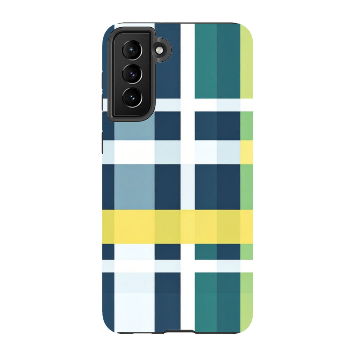 Samsung Tough Case -Forest Gingham