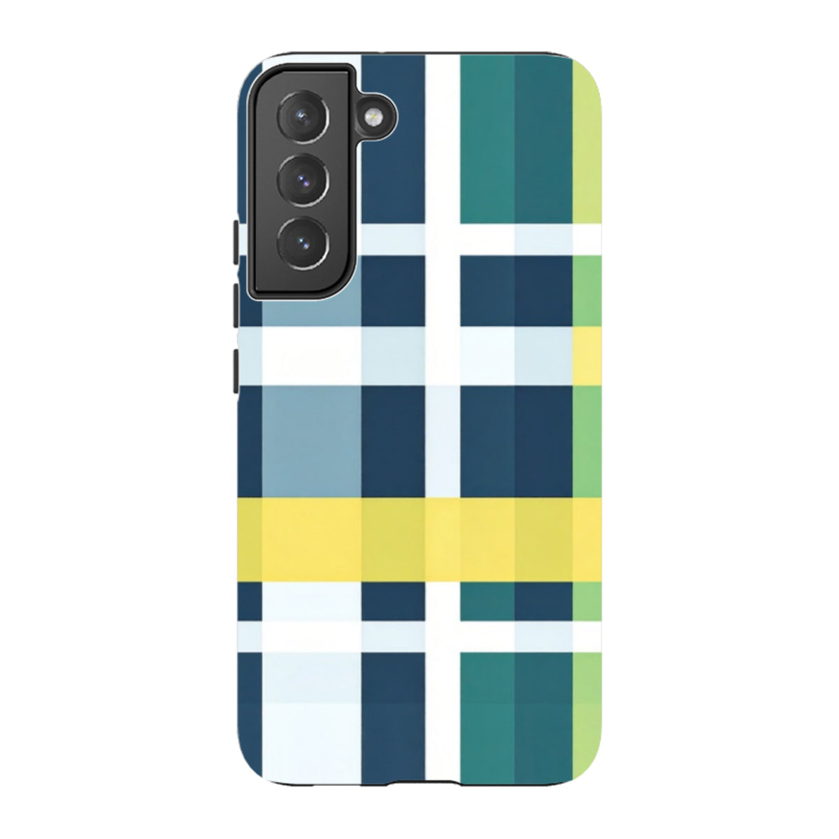 Samsung Tough Case -Forest Gingham