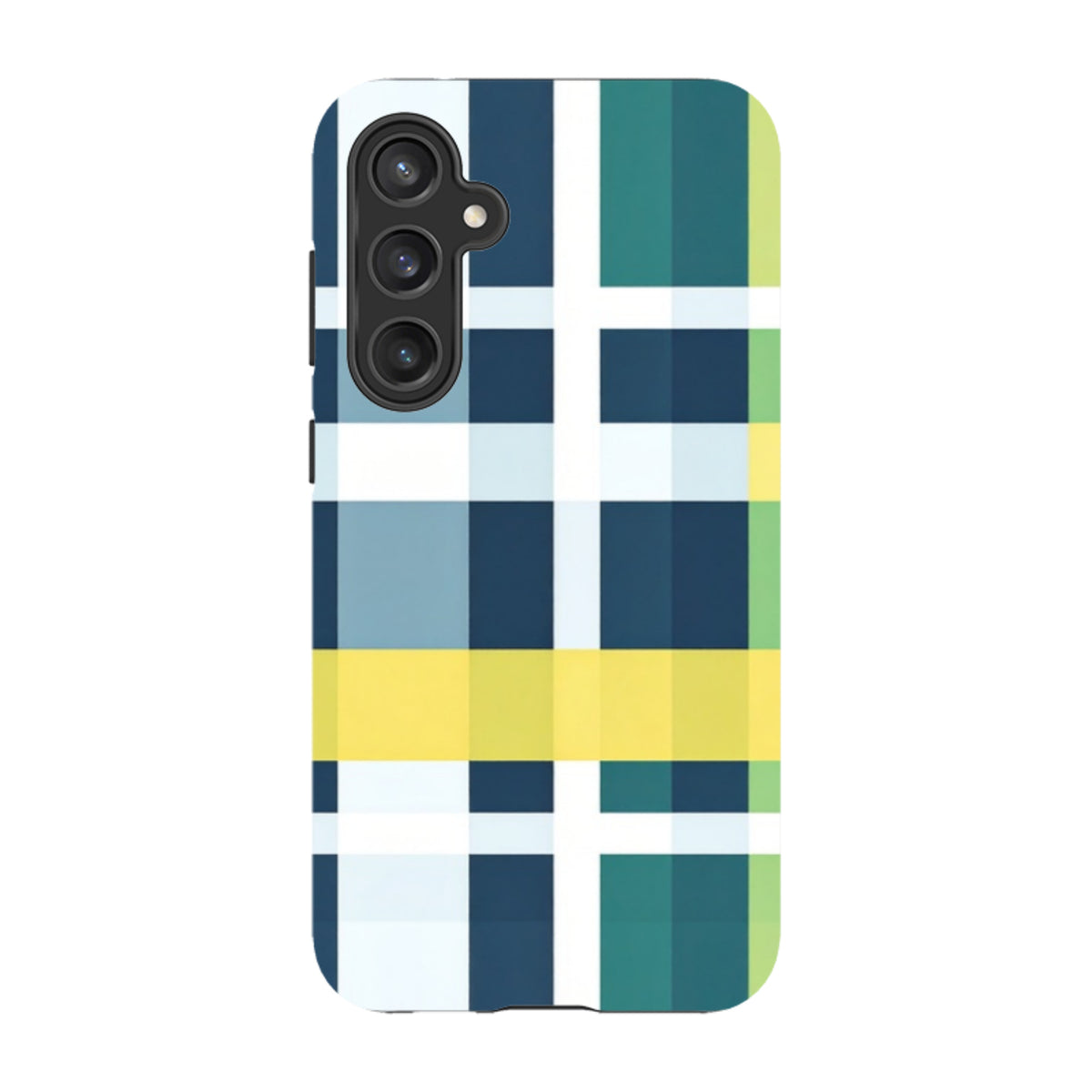 Samsung Tough Case -Forest Gingham