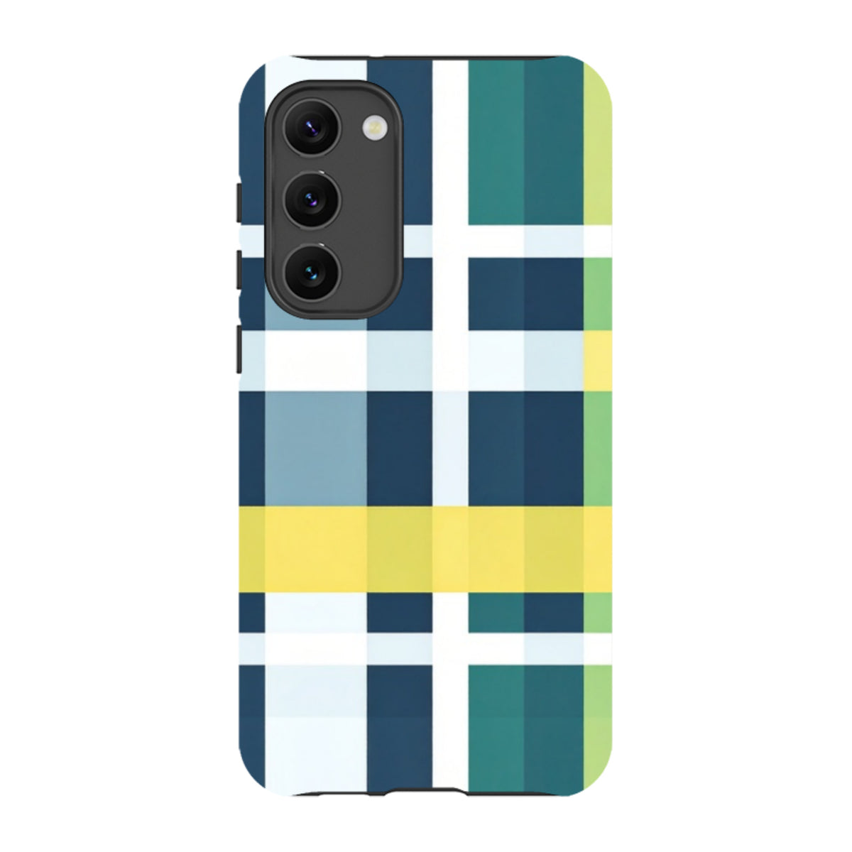 Samsung Tough Case -Forest Gingham