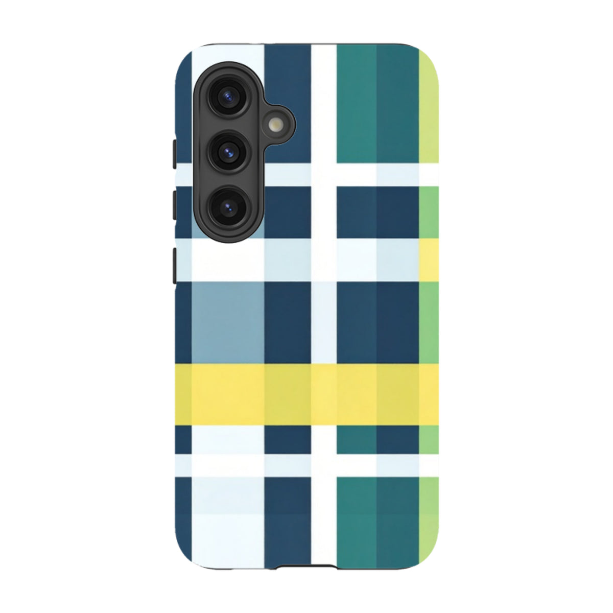 Samsung Tough Case -Forest Gingham