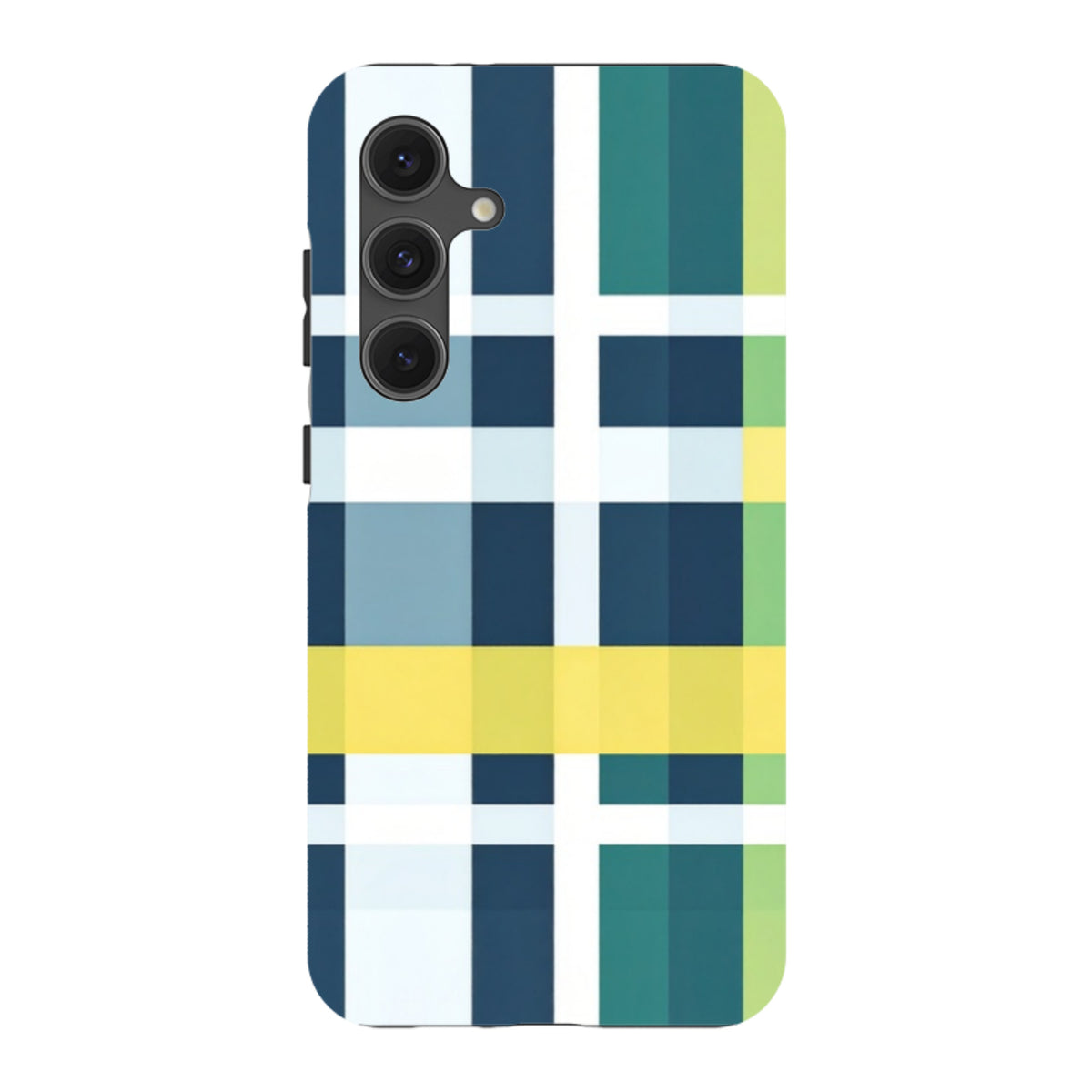 Samsung Tough Case -Forest Gingham