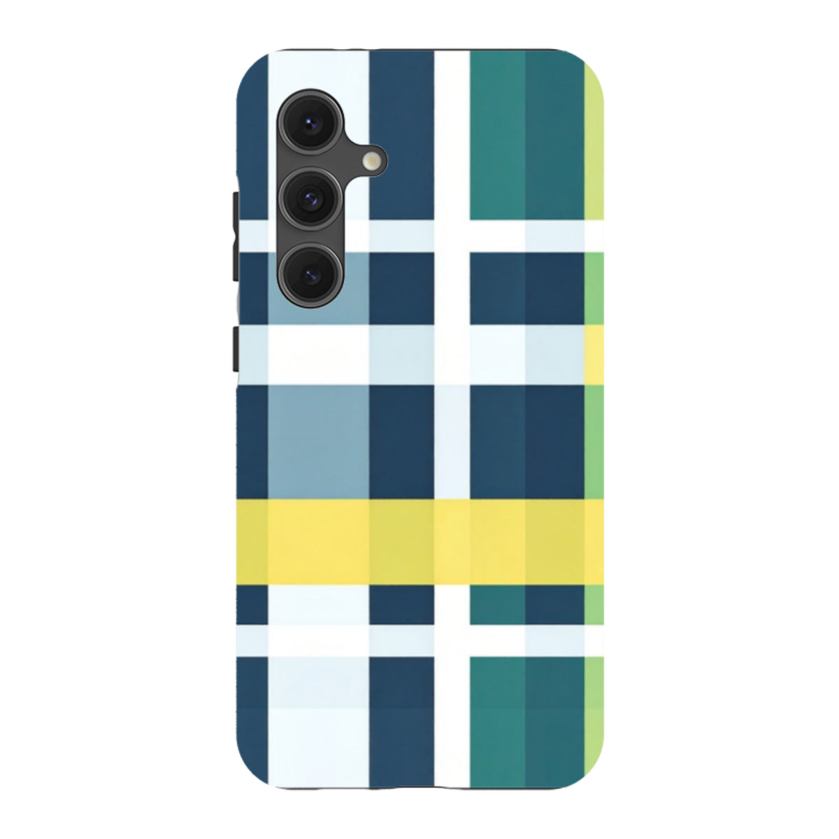 Samsung Tough Case -Forest Gingham