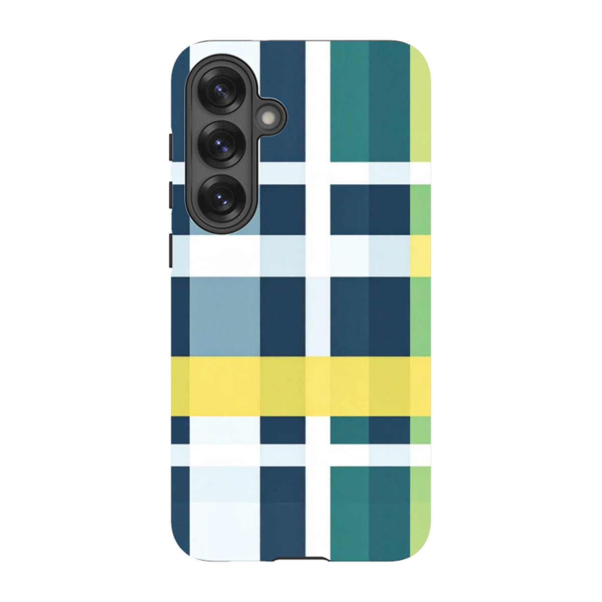 Samsung Tough Case -Forest Gingham