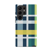 Samsung Tough Case -Forest Gingham