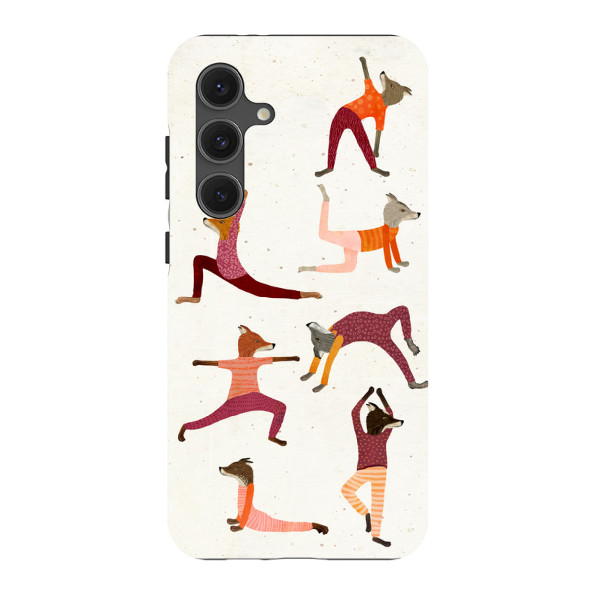 Samsung Tough Case – Fuchs Yoga von Katherine Quinn