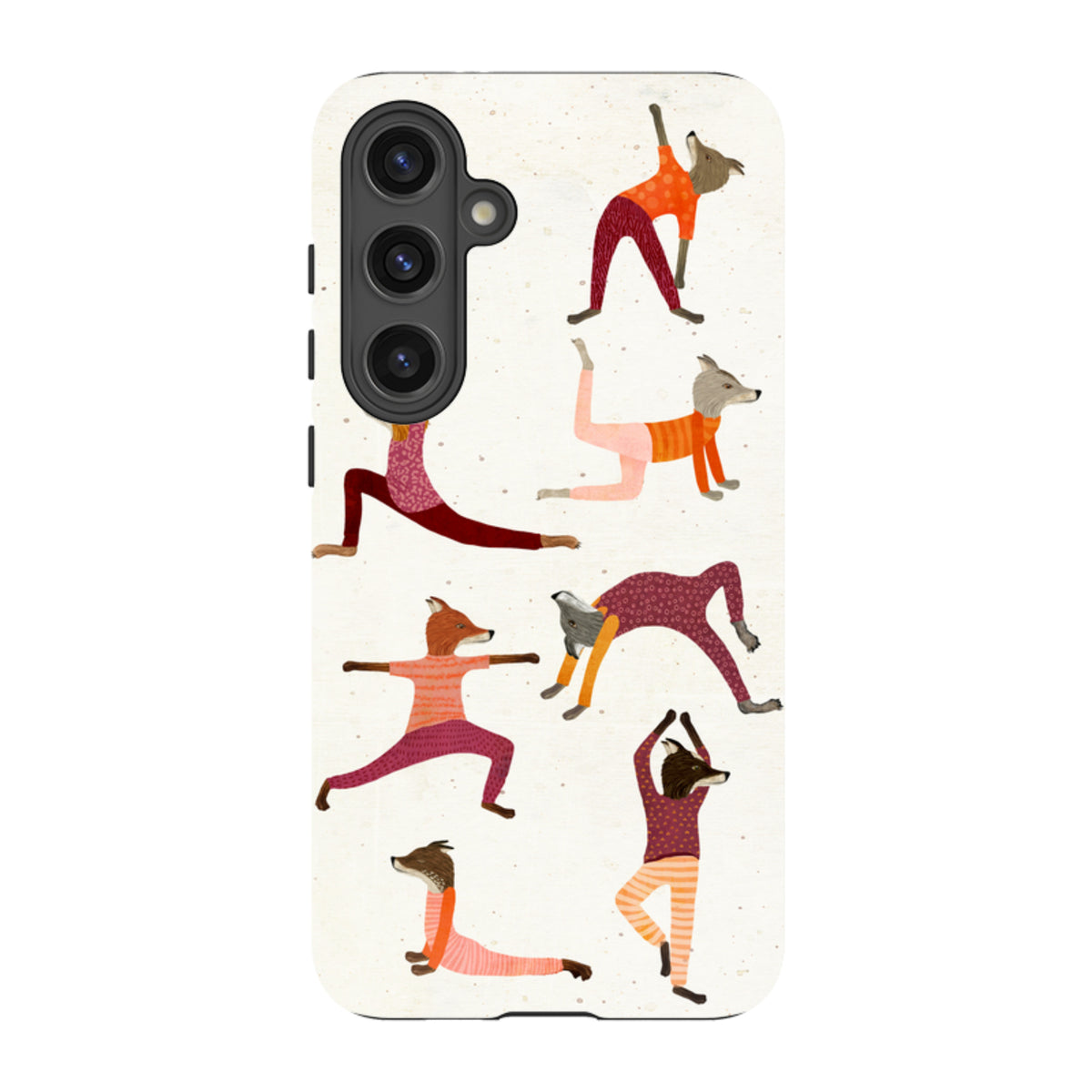Samsung Tough Case – Fuchs Yoga von Katherine Quinn