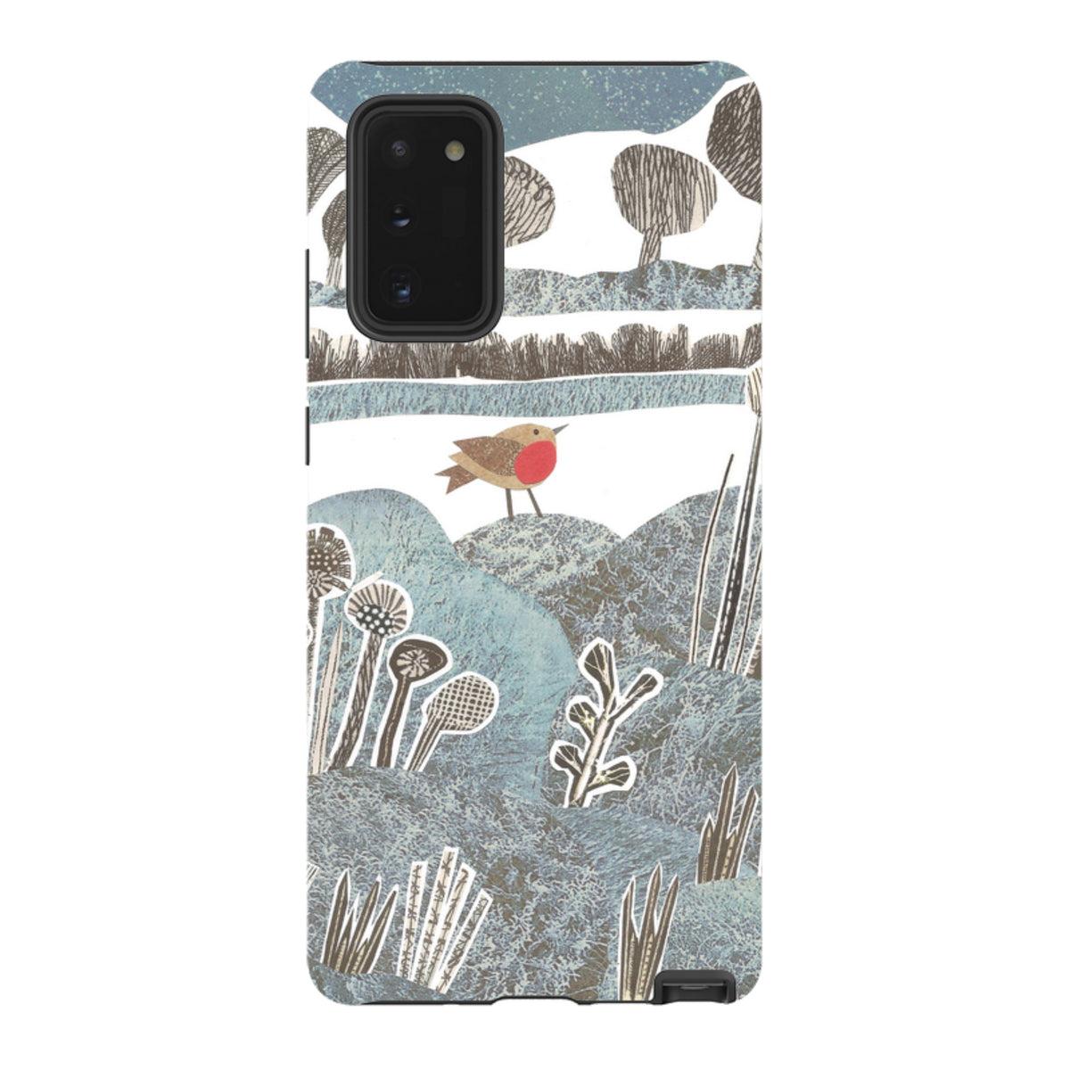 Samsung Tough Case - Frost Robin By Jane Robbins