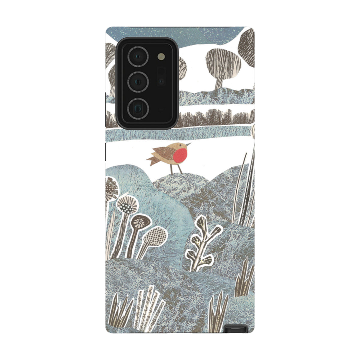 Samsung Tough Case - Frost Robin By Jane Robbins