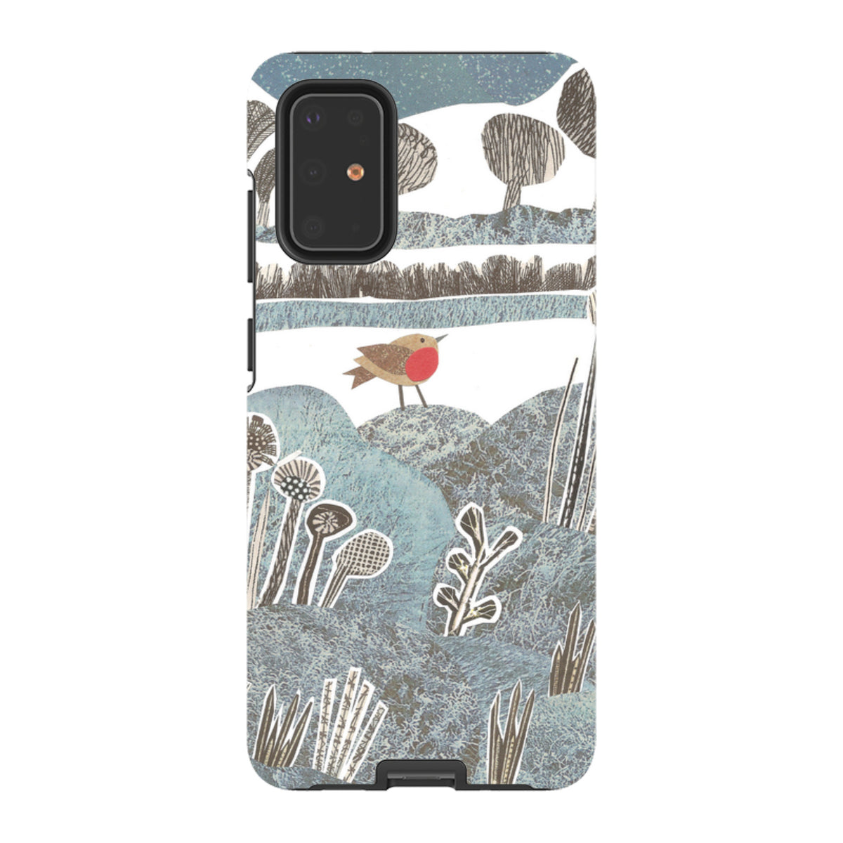 Samsung Tough Case - Frost Robin By Jane Robbins
