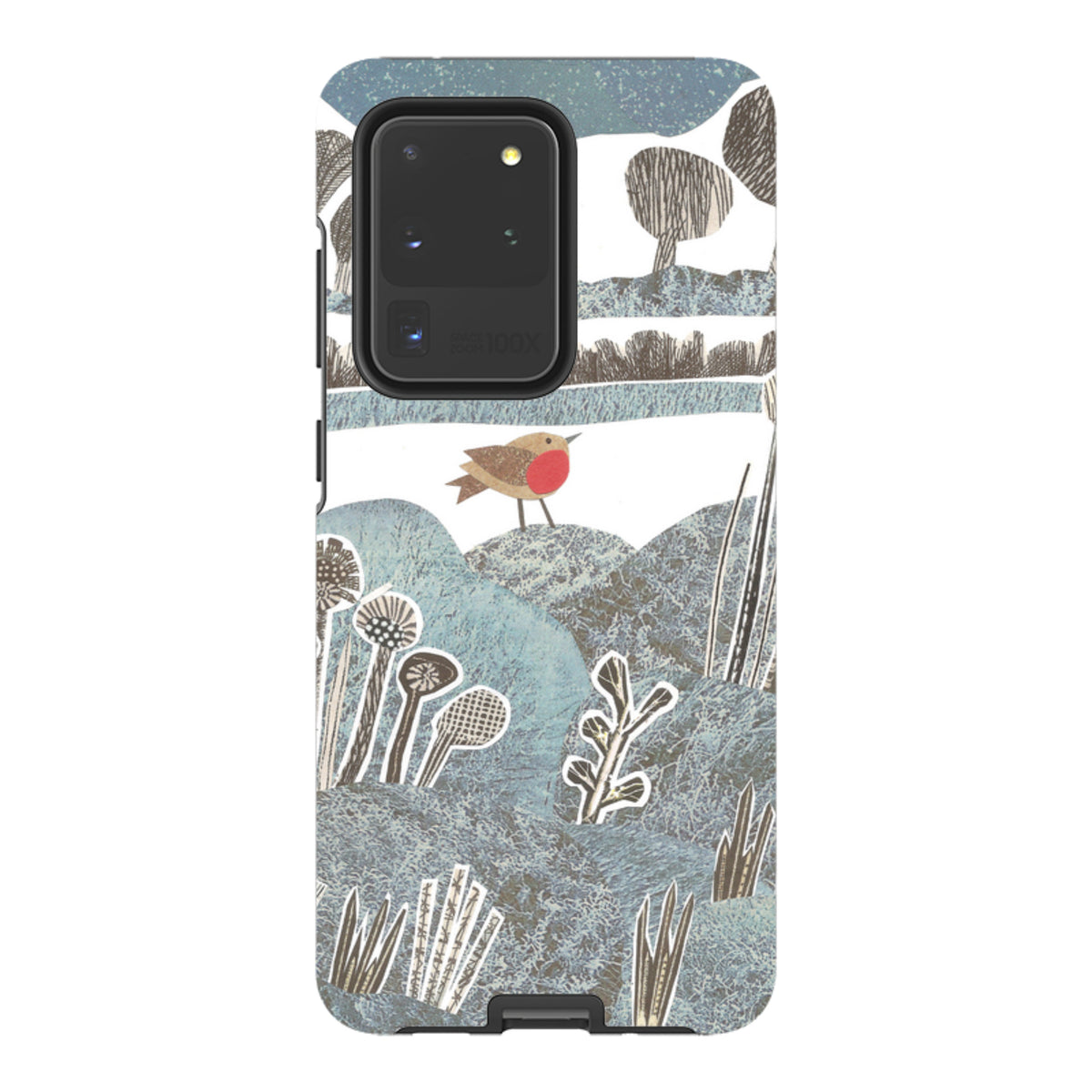 Samsung Tough Case - Frost Robin By Jane Robbins