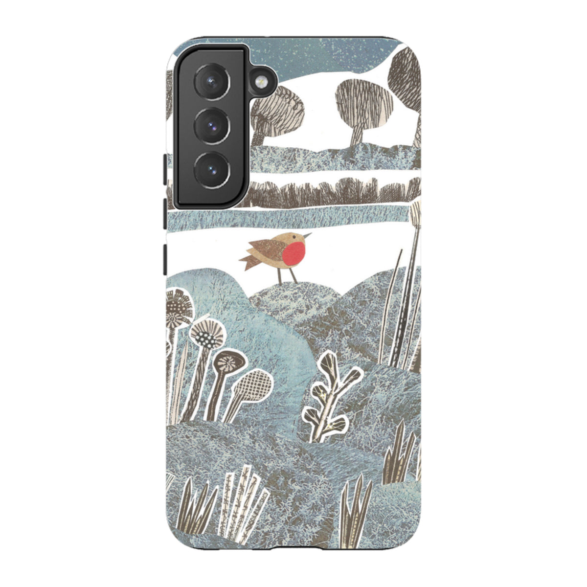 Samsung Tough Case - Frost Robin By Jane Robbins