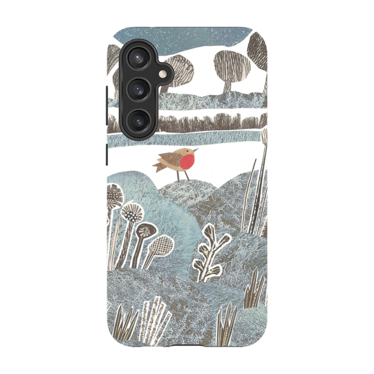 Samsung Tough Case - Frost Robin By Jane Robbins