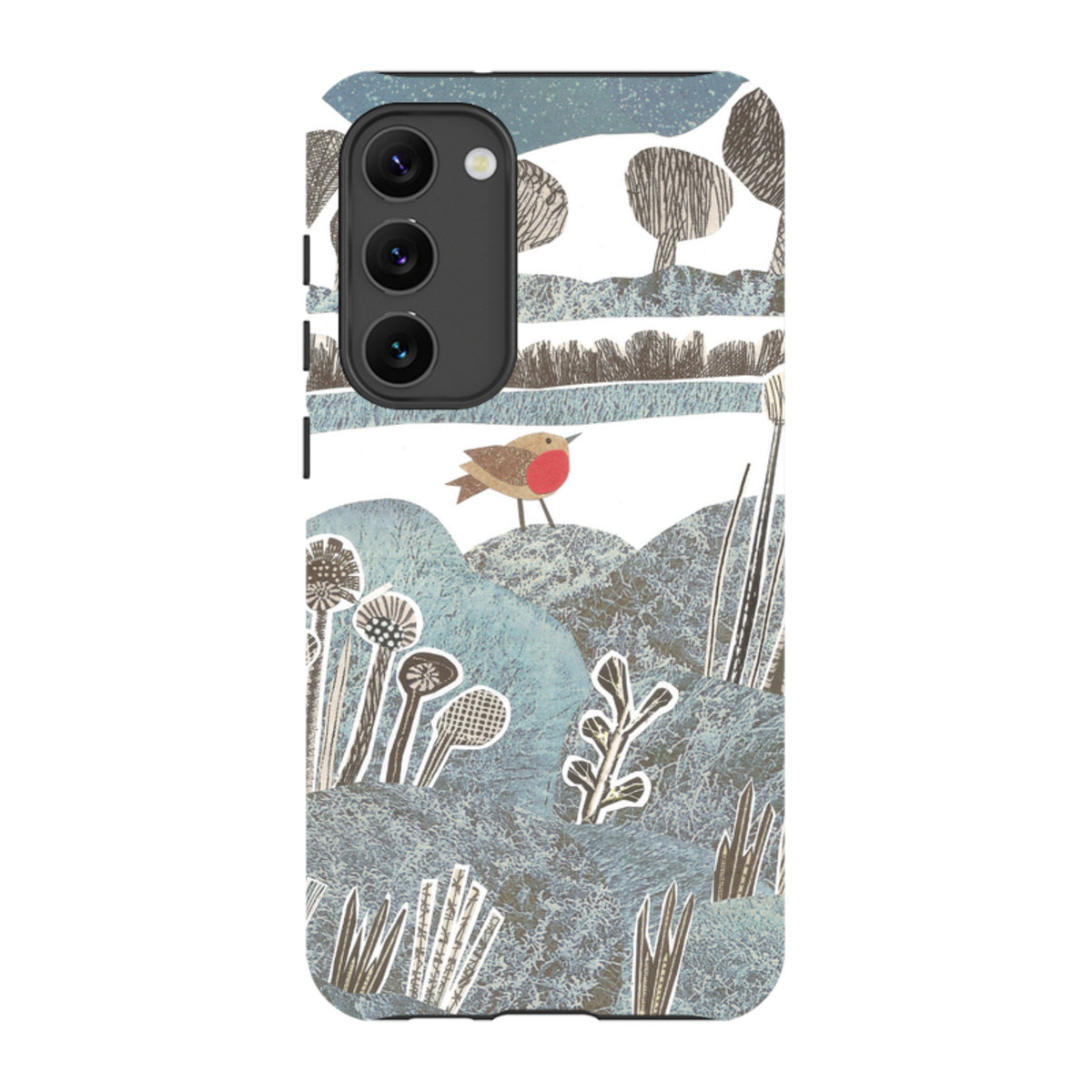 Samsung Tough Case - Frost Robin By Jane Robbins