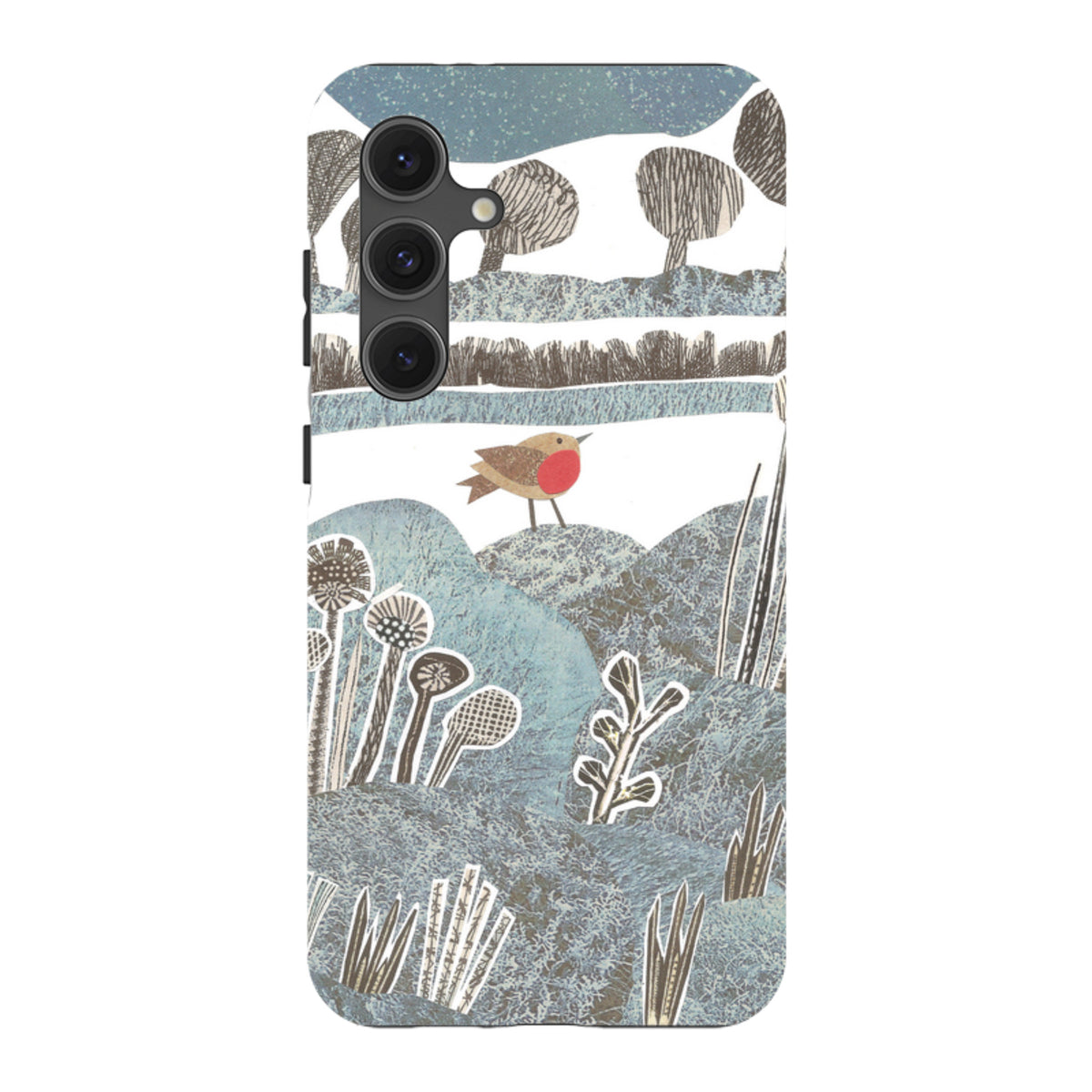 Samsung Tough Case - Frost Robin By Jane Robbins