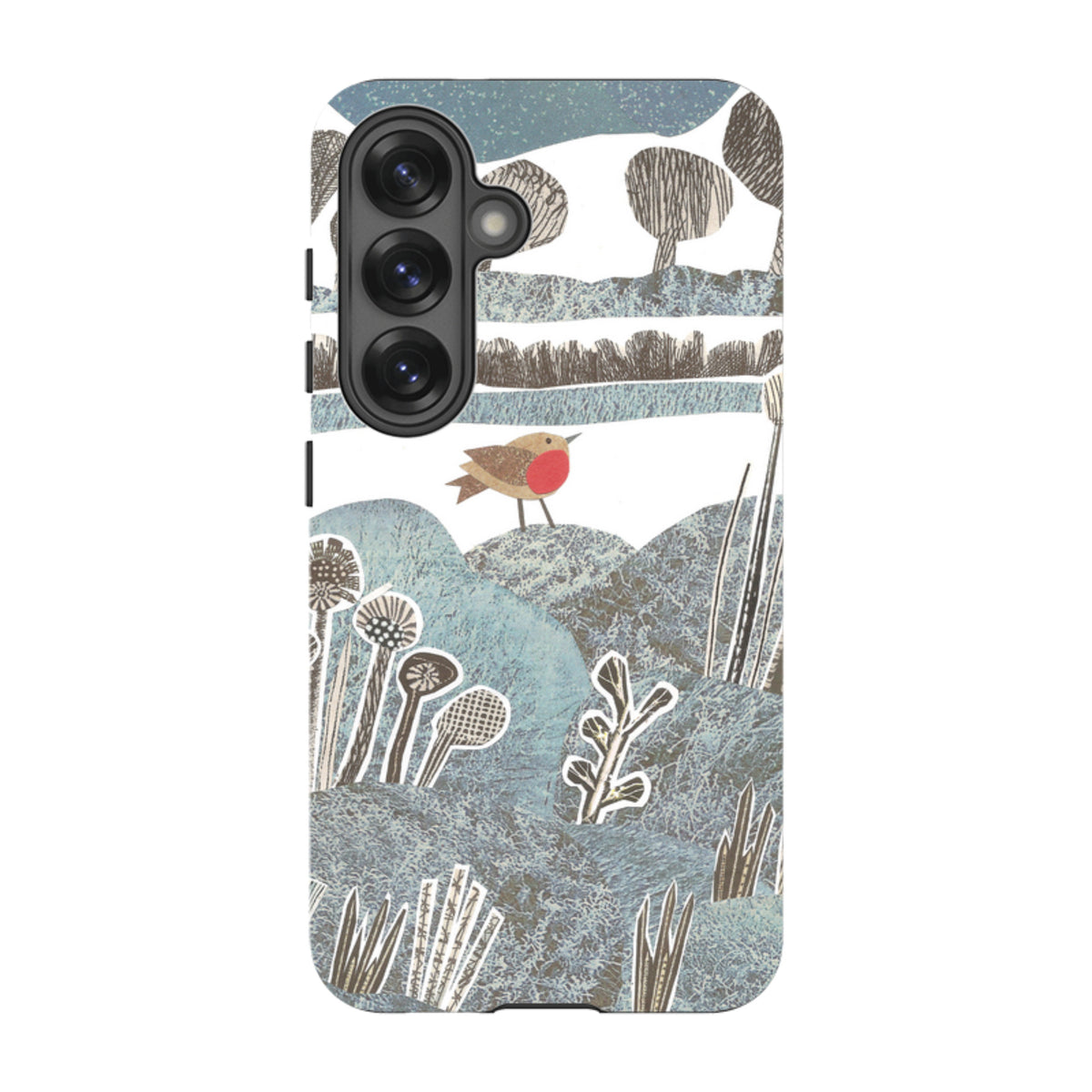 Samsung Tough Case - Frost Robin By Jane Robbins