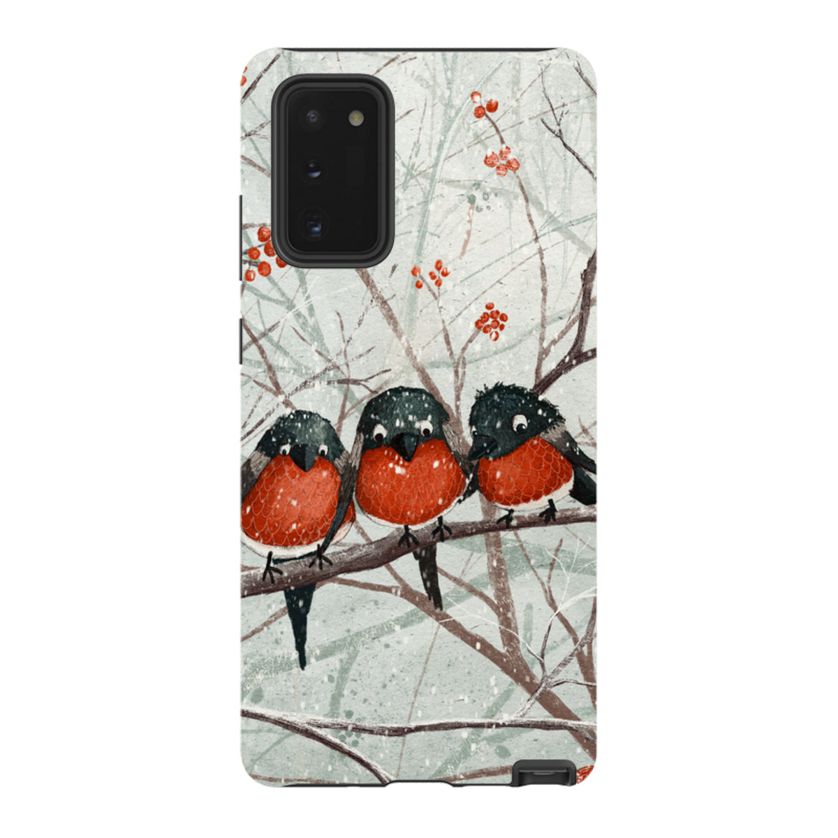 Samsung Tough Case - Frosted Branches By Maja Lindberg