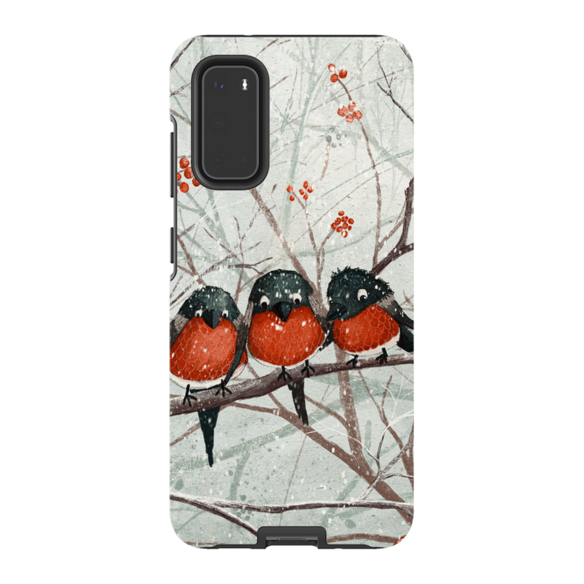 Samsung Tough Case - Frosted Branches By Maja Lindberg