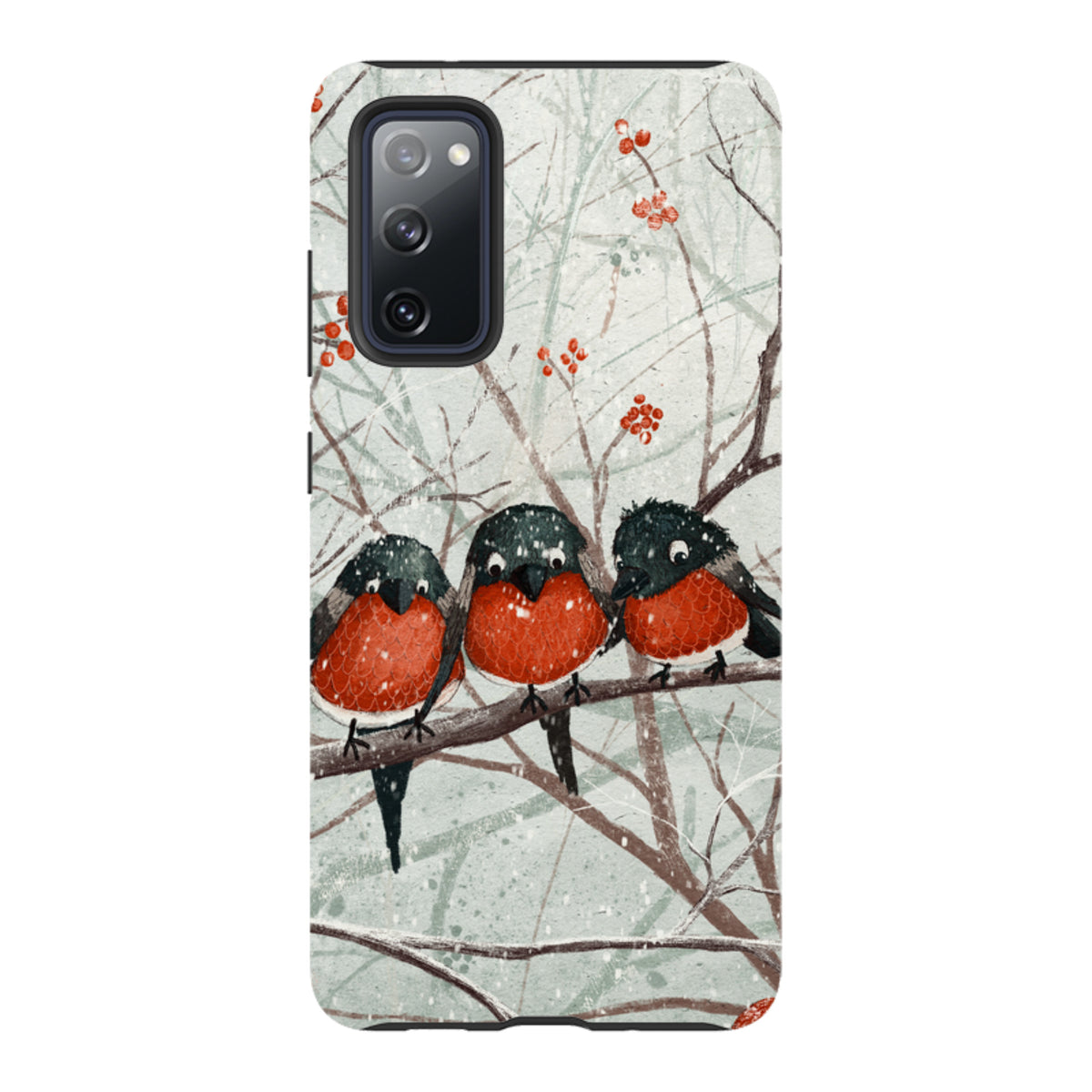 Samsung Tough Case - Frosted Branches By Maja Lindberg