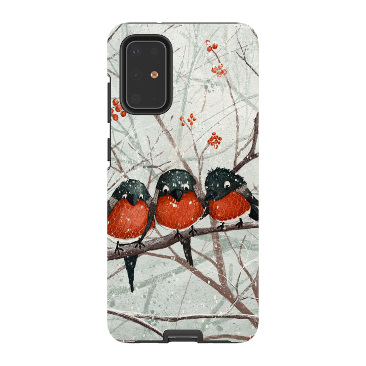Samsung Tough Case - Frosted Branches By Maja Lindberg