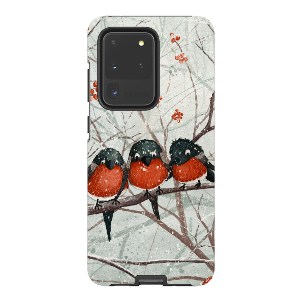 Samsung Tough Case - Frosted Branches By Maja Lindberg