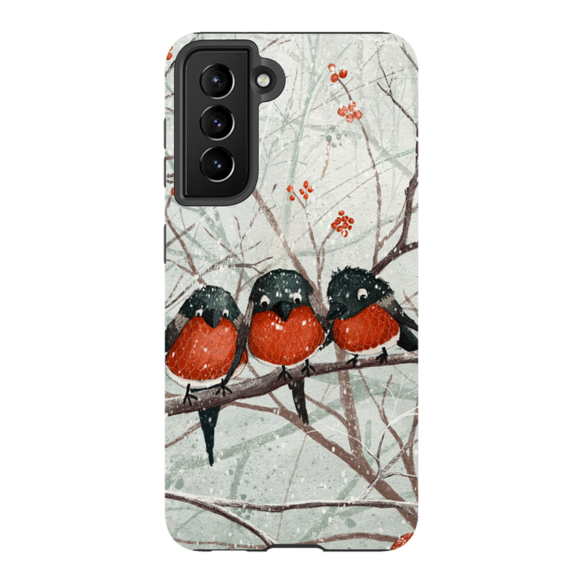 Samsung Tough Case - Frosted Branches By Maja Lindberg