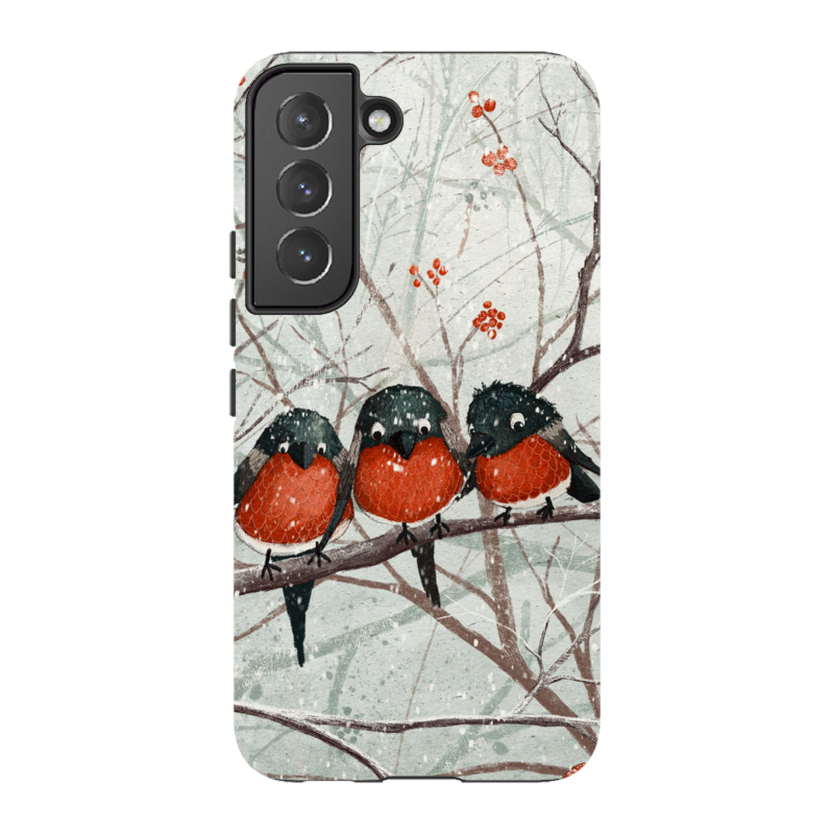 Samsung Tough Case - Frosted Branches By Maja Lindberg