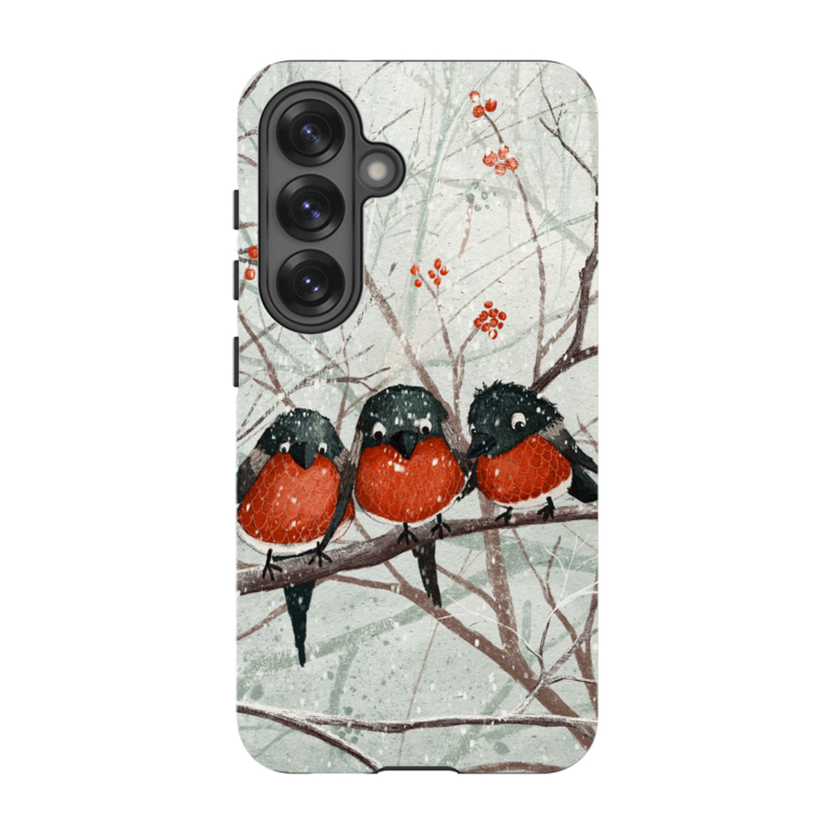 Samsung Tough Case - Frosted Branches By Maja Lindberg