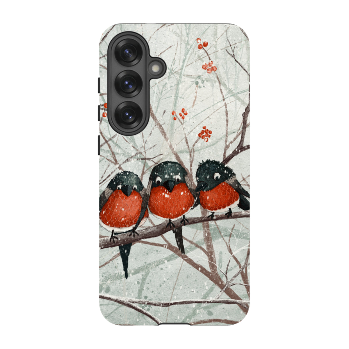 Samsung Tough Case - Frosted Branches By Maja Lindberg