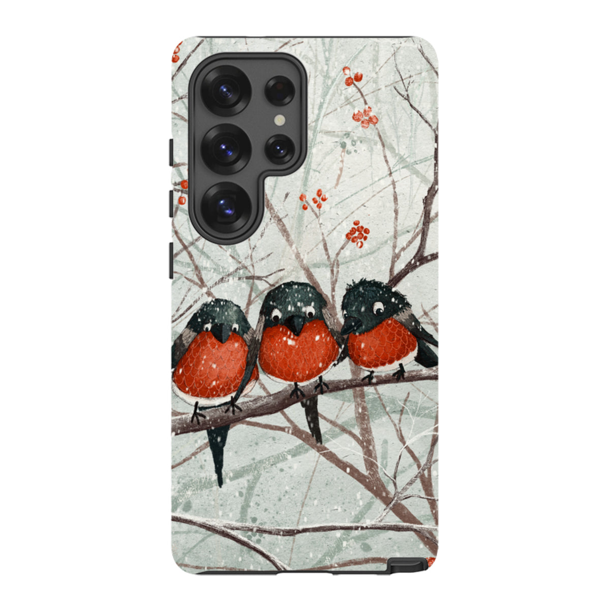 Samsung Tough Case - Frosted Branches By Maja Lindberg