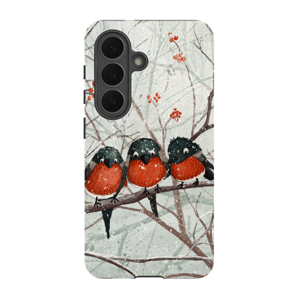 Samsung Tough Case - Frosted Branches By Maja Lindberg