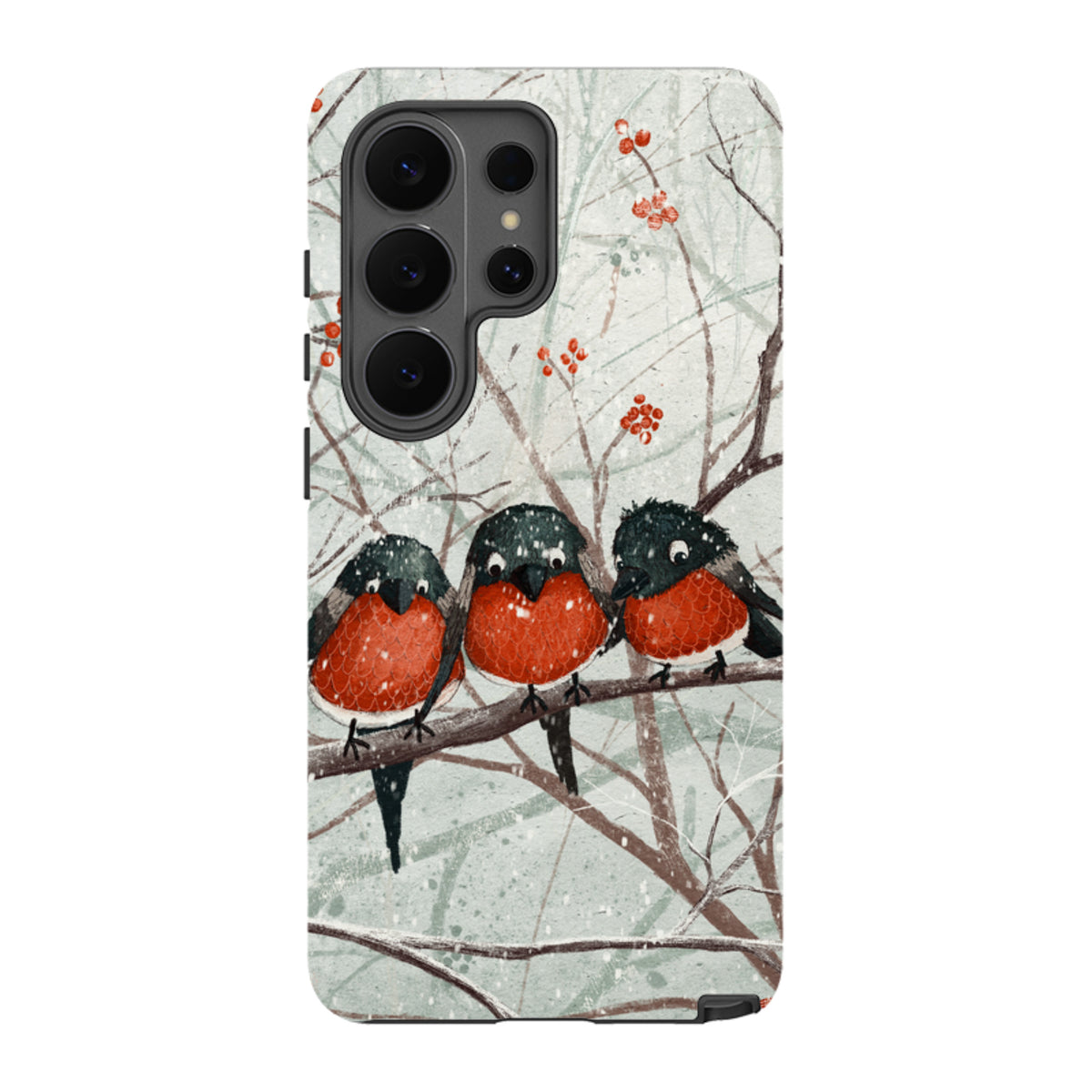 Samsung Tough Case - Frosted Branches By Maja Lindberg