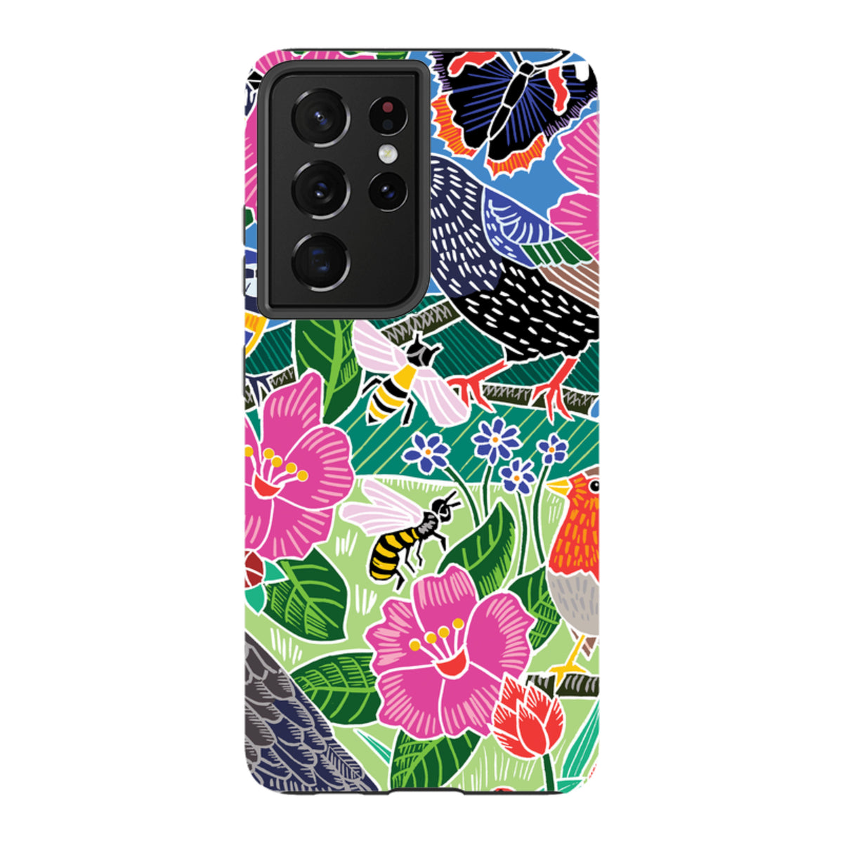 Samsung Tough Case - Garden Bird Jigsaw A By Kate Heiss