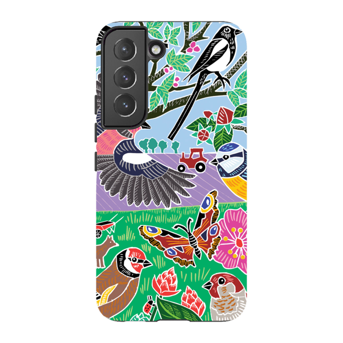 Samsung Tough Case - Garden Bird Jigsaw B By Kate Heiss