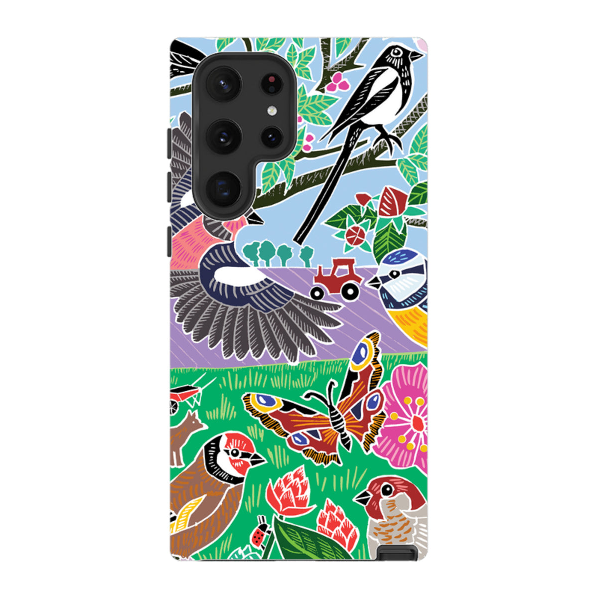 Samsung Tough Case - Garden Bird Jigsaw B By Kate Heiss