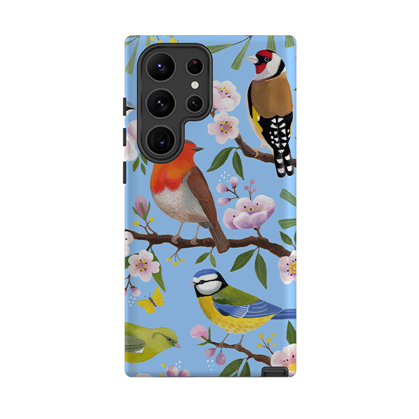 Samsung Tough Case - Garden Birds By Bex Parkin