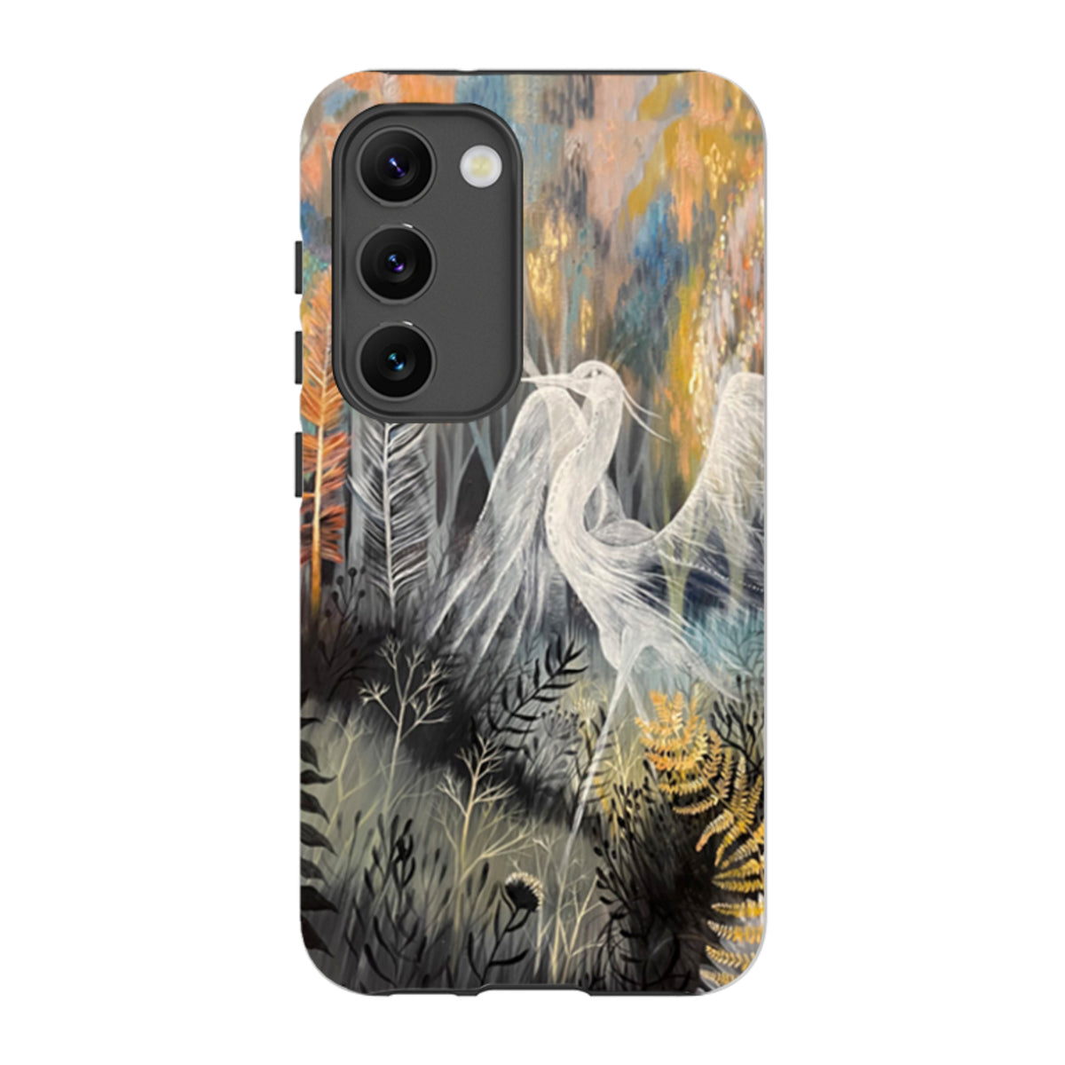 Samsung Tough Case - Ghost Heron By Mia Underwood