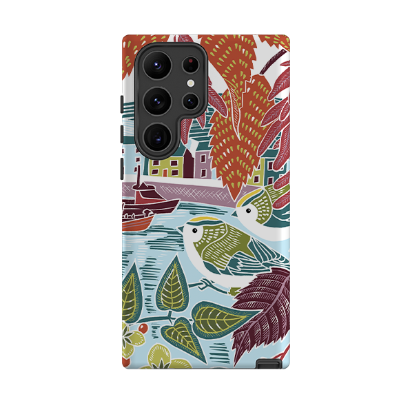 Samsung Tough  Case - Goldcrests Harbour By Kate heiss