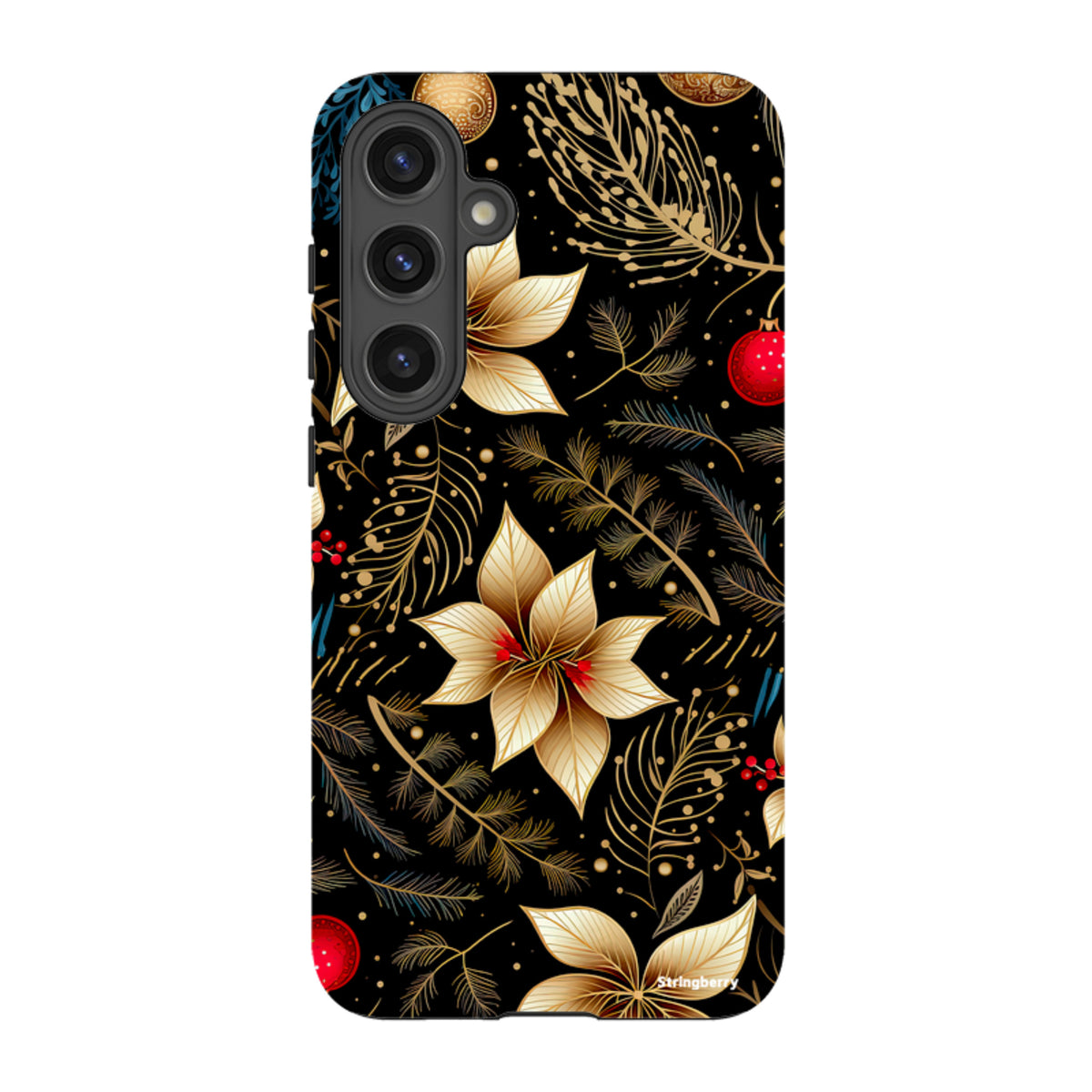 Samsung Tough Case -Golden Winter Floral