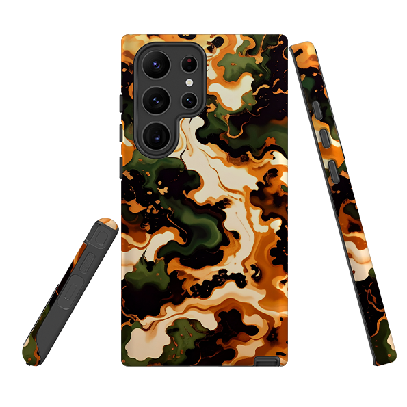 Samsung Tough Case - Green Marble