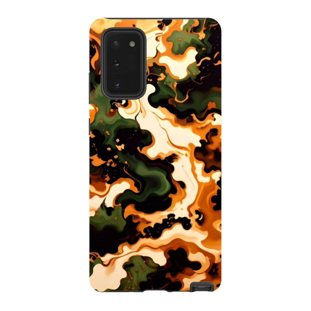 Samsung Tough Case - Green Marble